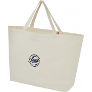 Cannes torba na zakupy z recyklingu o gramaturze 200 g/m2 10L, piasek pustyni