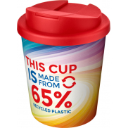 Brite-Americano® Eco szczelny izolowany kubek o pojemności 250 ml, czerwony