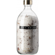 Wellmark Just Relax sól do kąpieli o różanym zapachu i pojemności 500 ml, biały