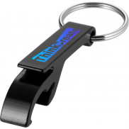 Tao otwieracz do butelek i puszek z łańcuchem do kluczy wykonany z aluminium pochodzącego z recyklingu z certyfikatem RCS , czar