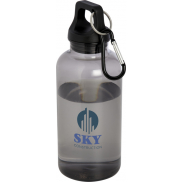 Oregon butelka na wodę o pojemności 400 ml z karabińczykiem wykonana z tworzyw sztucznych pochodzących z recyklingu z certyfi, c