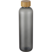 Ziggs butelka na wodę o pojemności 1000 ml wykonana z tworzyw sztucznych pochodzących z recyklingu, szary