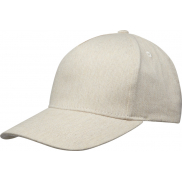Onyx 5-panelowa czapka Aware™ z daszkiem z recyklingu, piasek pustyni