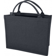 Page torba na zakupy z materiału z recyklingu o gramaturze 500 g/m², niebieski