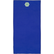 Pieter niezwykle lekki i szybko schnący ręcznik o wymiarach 50x100 cm z certyfikatem GRS, niebieski
