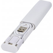 Whiz modułowy kabel do ładowania z tworzyw sztucznych pochodzących z recyklingu , biały