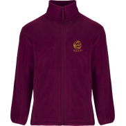 Artic męska kurtka polarowa z zamkiem błyskawicznym na całej długości, m, fioletowy