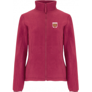 Artic damska kurtka polarowa z zamkiem błyskawicznym na całej długości, m, różowy