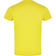 Atomic koszulka unisex z krótkim rękawem, xl, żółty