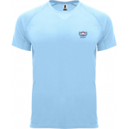 Bahrain sportowa koszulka dziecięca z krótkim rękawem, 8, niebieski