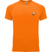 Bahrain sportowa koszulka dziecięca z krótkim rękawem, 12, pomarańczowy