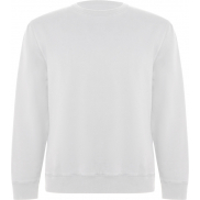 Batian bluza unisex z okrągłym dekoltem, l, biały