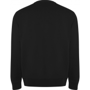 Batian bluza unisex z okrągłym dekoltem, roly-s, czarny