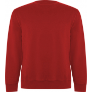 Batian bluza unisex z okrągłym dekoltem, s, czerwony