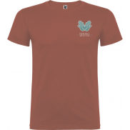 Beagle koszulka męska z krótkim rękawem, l, czerwony