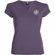 Belice koszulka damska z krótkim rękawem, s, fioletowy