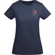 Breda koszulka damska z krótkim rękawem, s, niebieski