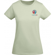 Breda koszulka damska z krótkim rękawem, 2xl, zielony