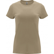 Capri koszulka damska z krótkim rękawem, 2xl, pomarańczowy