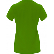 Capri koszulka damska z krótkim rękawem, 3xl, zielony