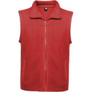 Bellagio kamizelka polarowa unisex, 2xl, czerwony