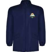 Escocia lekka kurtka przeciwdeszczowa unisex, l, niebieski