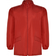 Escocia lekka kurtka przeciwdeszczowa unisex, roly-l, czerwony
