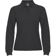 Estrella koszulka damska polo z długim rękawem, xl, szary