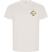 Golden koszulka męska z krótkim rękawem, s, biały