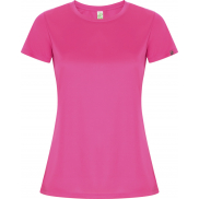 Imola sportowa koszulka damska z krótkim rękawem, 2xl, różowy