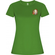 Imola sportowa koszulka damska z krótkim rękawem, 2xl, zielony