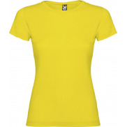 Jamaica koszulka damska z krótkim rękawem, 2xl, żółty