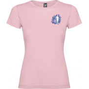 Jamaica koszulka damska z krótkim rękawem, 2xl, różowy