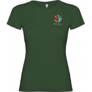 Jamaica koszulka damska z krótkim rękawem, 2xl, zielony