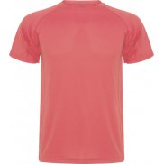 Montecarlo sportowa koszulka męska z krótkim rękawem, 2xl, czerwony