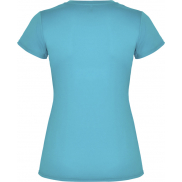 Montecarlo sportowa koszulka damska z krótkim rękawem, l, niebieski