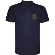 Monzha sportowa koszulka męska polo z krótkim rękawem, 2xl, niebieski