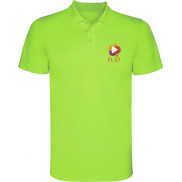 Monzha sportowa koszulka męska polo z krótkim rękawem, 2xl, zielony