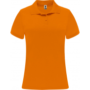 Monzha sportowa koszulka damska polo z krótkim rękawem, 2xl, pomarańczowy