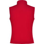 Nevada kamizelka unisex typu softshell, l, czerwony