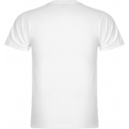 Samoyedo koszulka męska z krótkim rękawem i dekoltem w serek, s, biały