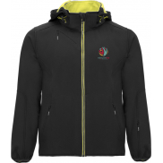 Siberia kurtka unisex typu softshell, xs, czarny