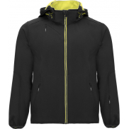 Siberia kurtka unisex typu softshell, 2xl, czarny