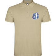 Star koszulka męska polo z krótkim rękawem, xl, pomarańczowy