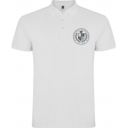 Star koszulka męska polo z krótkim rękawem, 3xl, biały