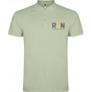 Star koszulka męska polo z krótkim rękawem, 2xl, zielony