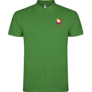 Star koszulka dziecięca polo z krótkim rękawem, 5/6, zielony