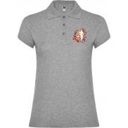 Star koszulka damska polo z krótkim rękawem, 3xl, szary