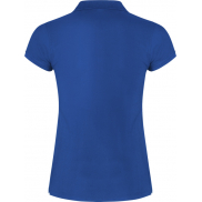 Star koszulka damska polo z krótkim rękawem, l, niebieski