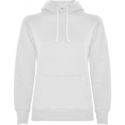 Urban damska bluza z kapturem, s, biały